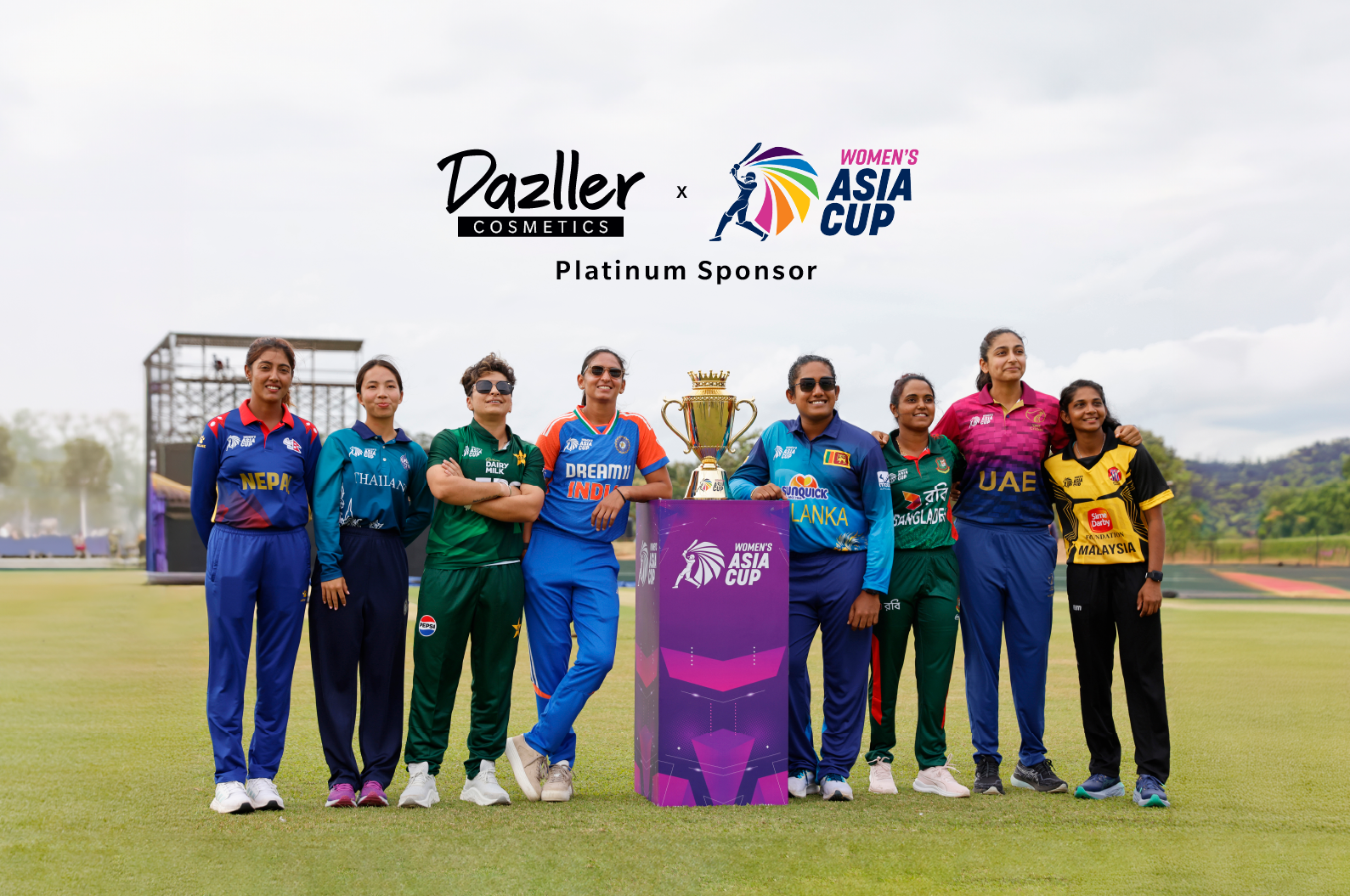 Celebrating Women's Cricket: We are now the Platinum Sponsor for Women's T20 Asia Cup 2024!