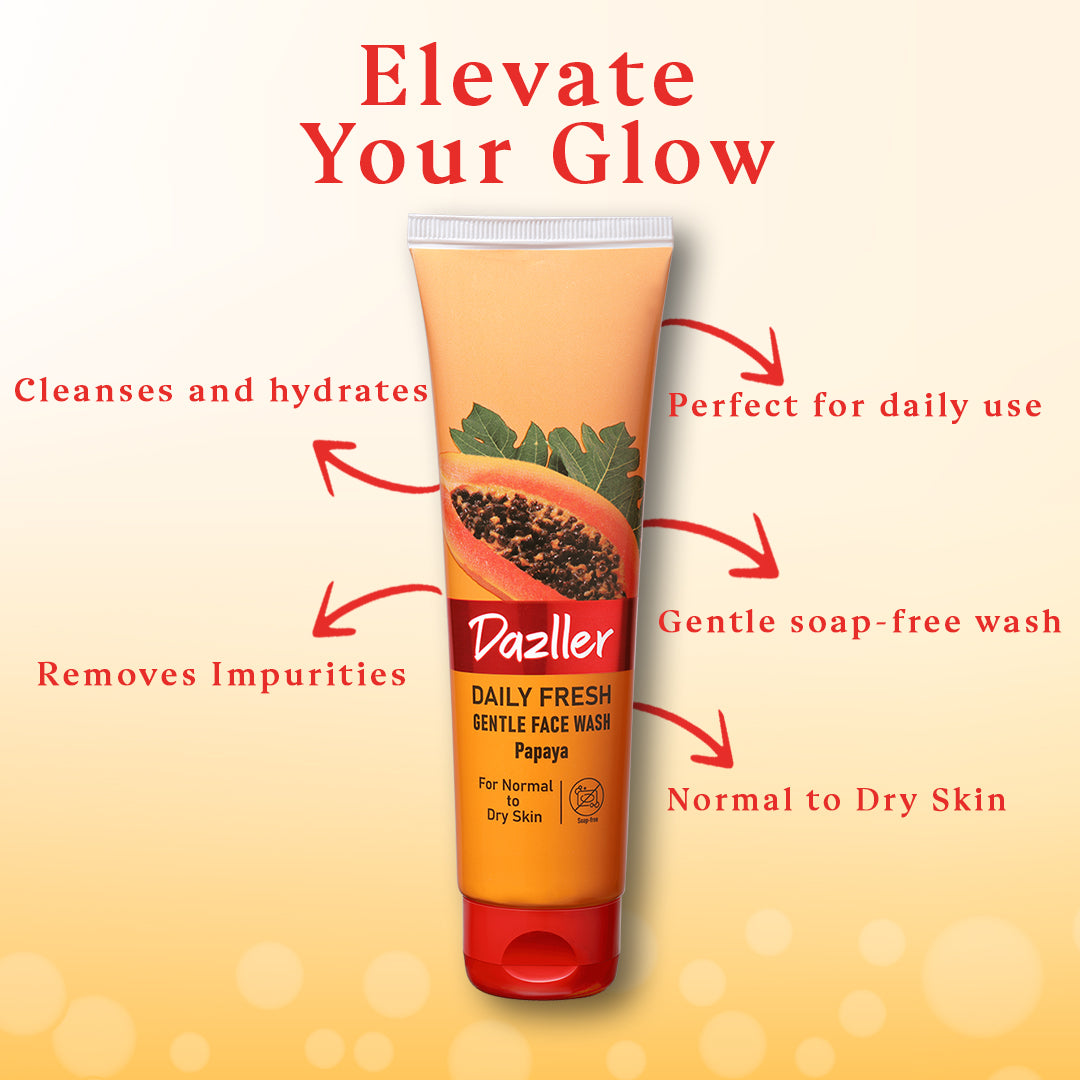 Daily Fresh Gentle Face Wash - Papaya