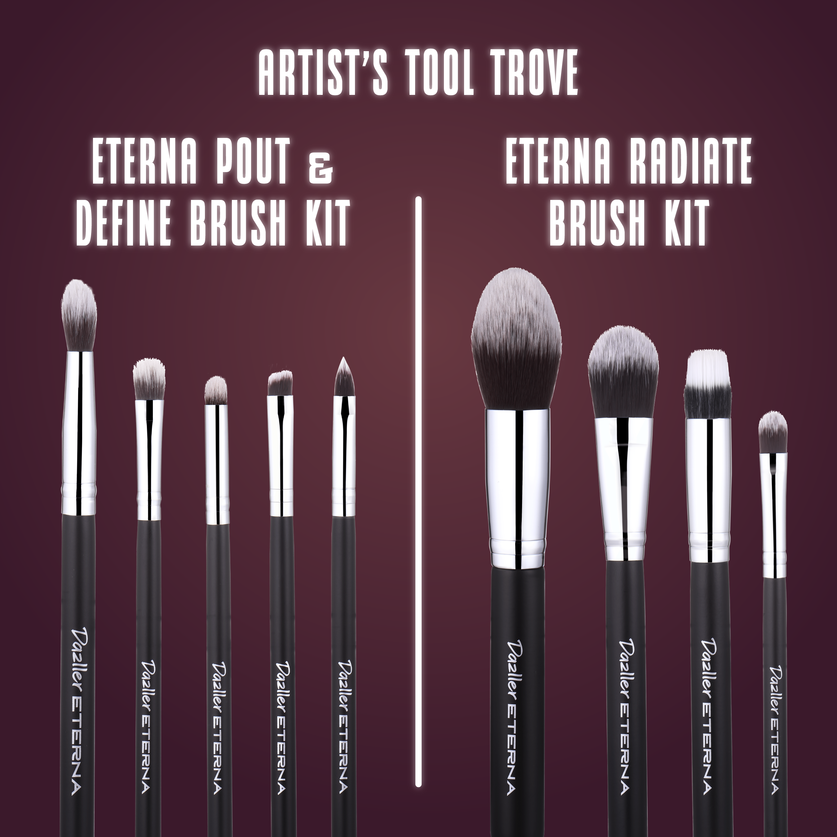 Eterna Pout & Define Brush Kit